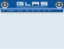 Tablet Screenshot of glasclub.de